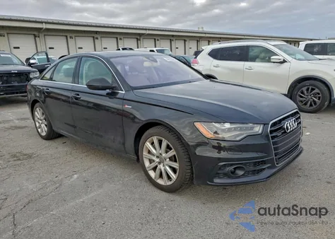 2012 Audi A6 Prestige из США, поврежденный, VIN WAUHGAFC8CN097037